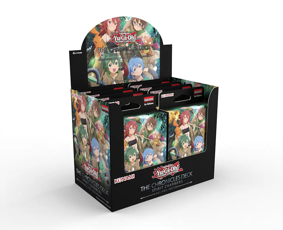 Yu-Gi-Oh: The Chronicles- Spirit Charmers Deck Display (All-Foil Editi