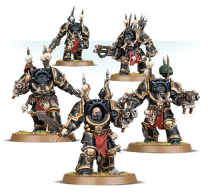 Chaos Space Marines: Chaos Terminator Squad