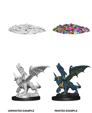 D&D Nolzur's Marvelous Miniatures: Blue Dragon Wyrmling