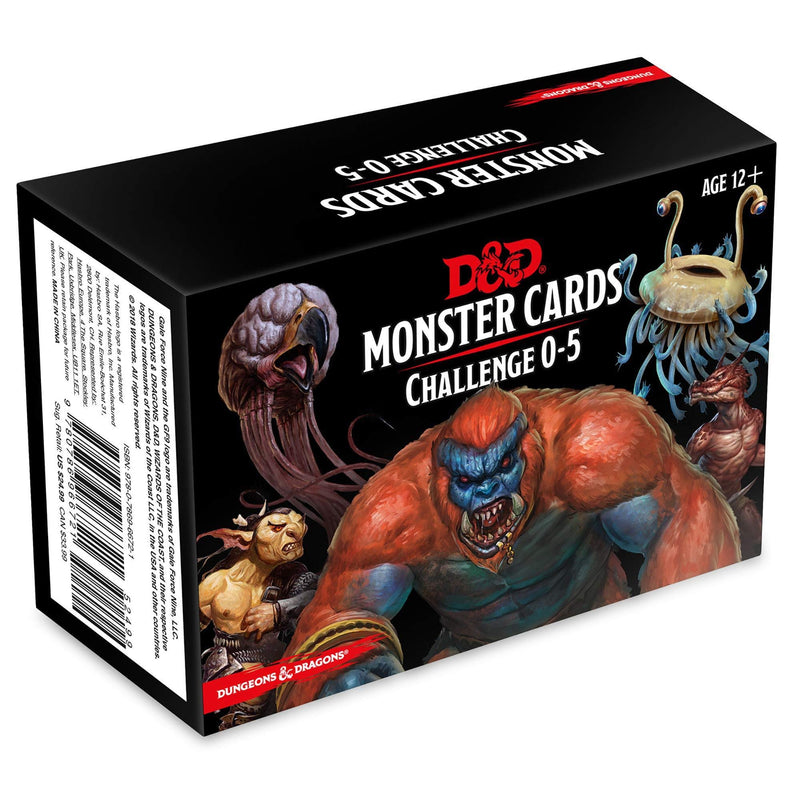 D&D 5e Monster Cards