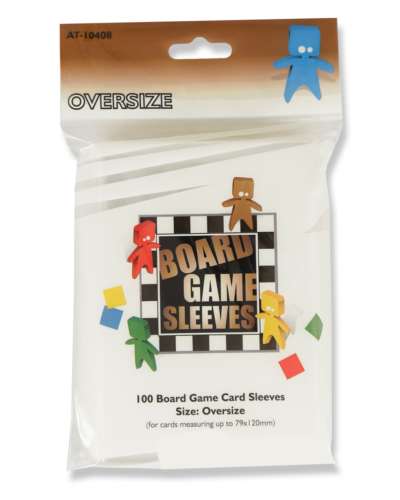 Board Game Sleeves- Oversize, 100ct