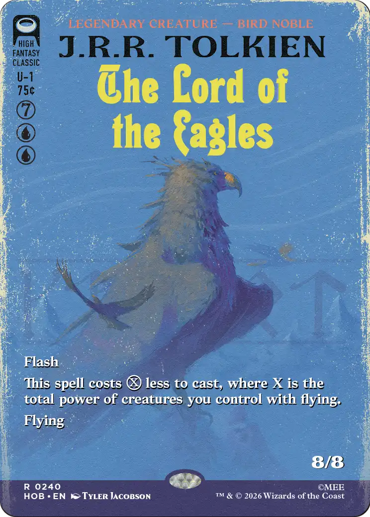 The Lord of the Eagles (Borderless) [The Hobbit]
