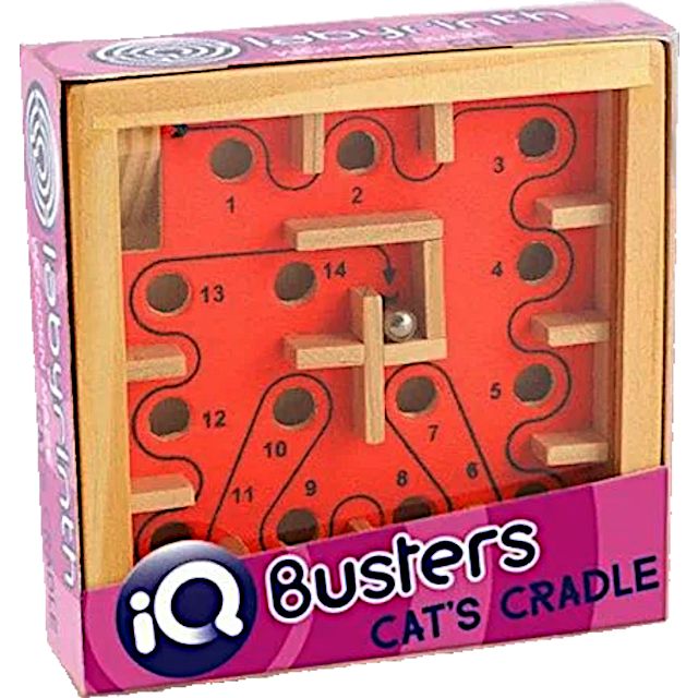 IQ Busters - Wooden Labyrinth