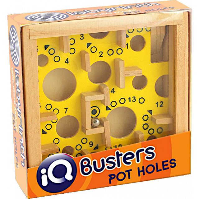 IQ Busters - Wooden Labyrinth