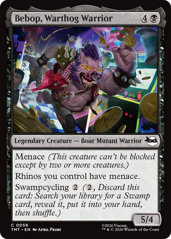 Bebop, Warthog Warrior [Teenage Mutant Ninja Turtles]
