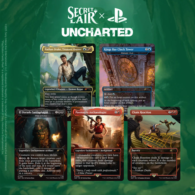 Secret Lair Drop- Uncharted: Saga of Thieves- Regular