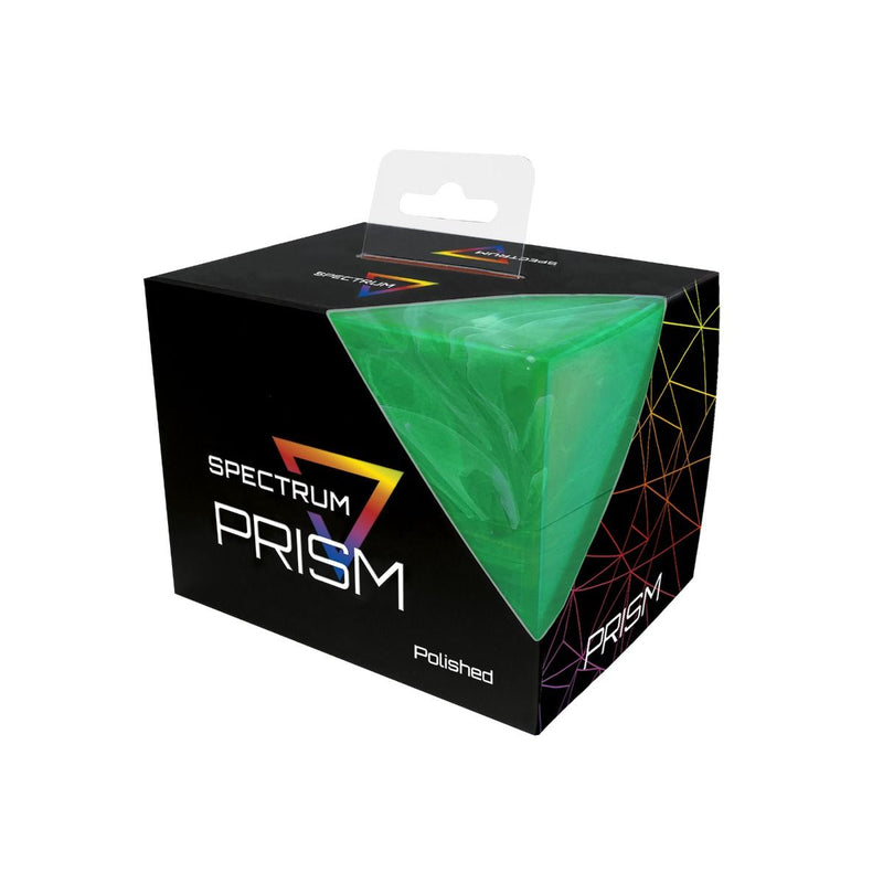 Prism Deck Boxes - Polished - Jade Green