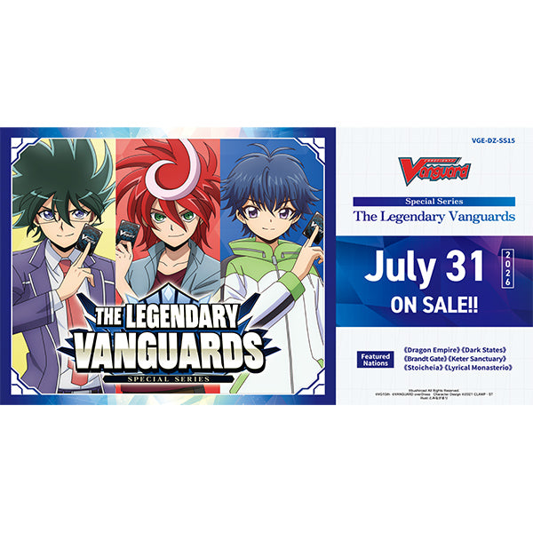 Cardfight Vanguard: Special Series The Legendary Vanguards Booster Display
