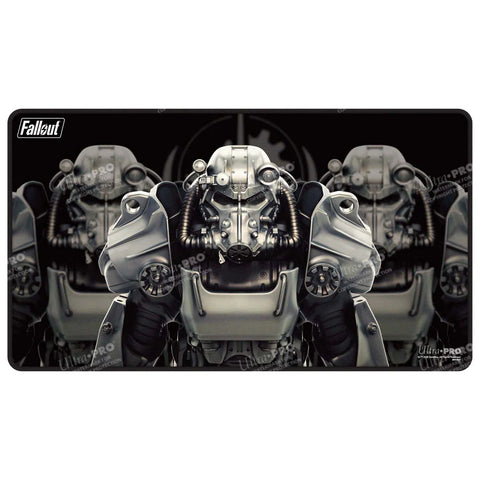 Fallout - Brotherhood of Steel Black Stitched Edge Playmat