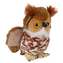 Hug'ems Great Horned Owl Stuffed Animal - 7"