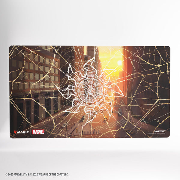 Playmat: MTG Shiny- Marvel's Spider-Man Lands