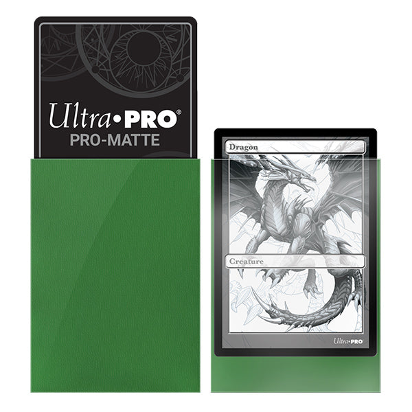 Deck Protectors: PRO-Matte- Solid Green (100)