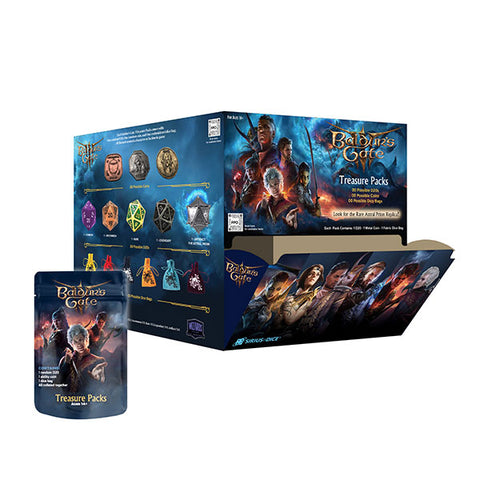 Baldur's Gate 3 Treasure Pack Dice Set PDQ