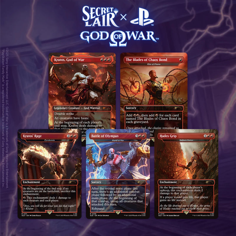 Secret Lair  Drop- God of War: Vengeance (Greek)- Regular