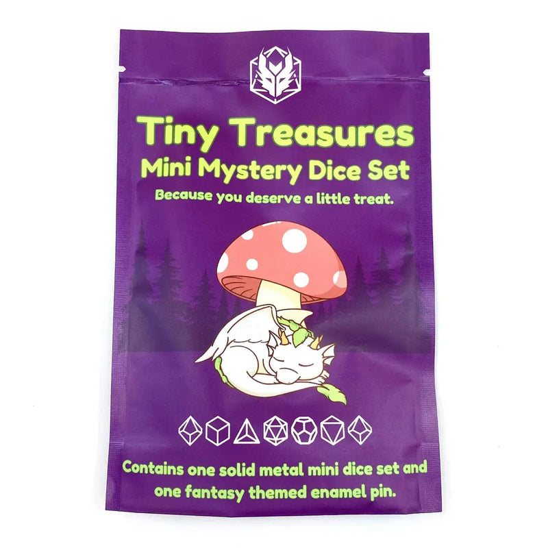 Tiny Treasure: Mini Mystery Dice Set