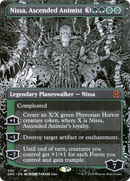 Nissa, Ascended Animist (Borderless Manga) [Phyrexia: All Will Be One]
