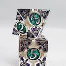 Oculus: Angelic - Metal Rpg Dice Set
