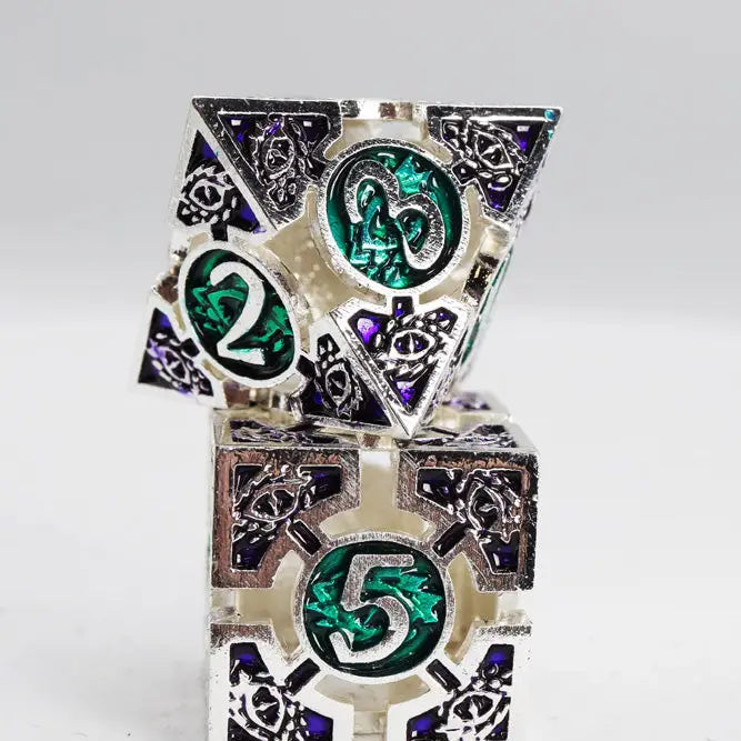 Oculus: Angelic - Metal Rpg Dice Set