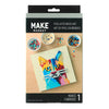 10" x 10" Colorful Cat Pixelated Brick Art Kit (Used)