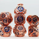 Airship Gears: Hydro Hybrid - Metal Rpg Dice Set