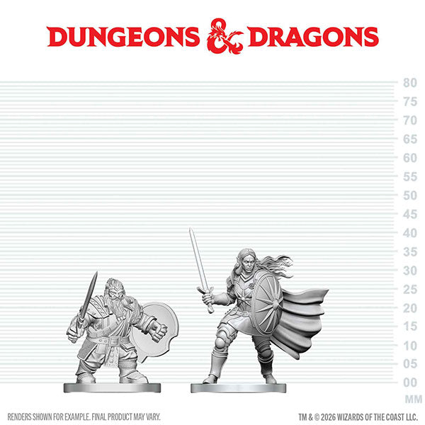Dwarf Fighter & Orc Paladin