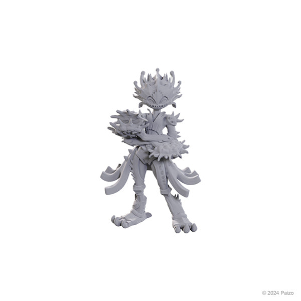 Pathfinder Battles Deep Cuts Miniatures: Unpainted Minis- Wave 25- Lotus Leshy and Flytrap Leshy