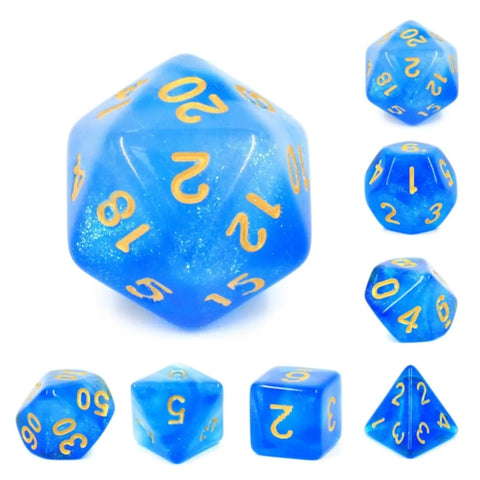 Mermaid's Crown Rpg Dice Set