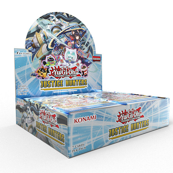YuGiOh: Justice Hunters Booster Display
