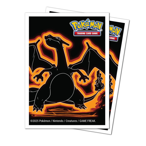 Deck Protectors:  Pokemon Apex- Neon Kanto- Charizard