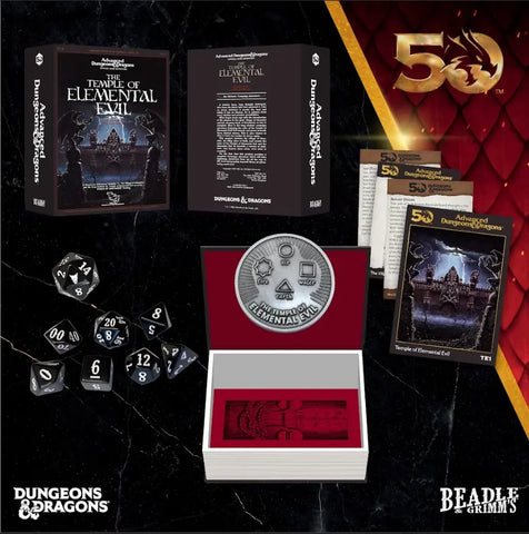 Beadle and Grimm's D & D Classic Module Dice Collection - Temple of Elemental Evil