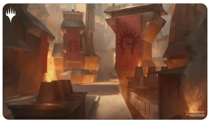 Ravnica Remastered Boros Legion Sacred Foundry Standard Gaming Playmat for Magic: The Gathering