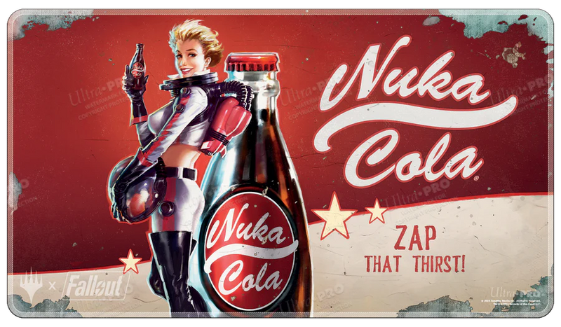 Fallout® Nuka-Cola Pinup Holofoil Gaming Playmat