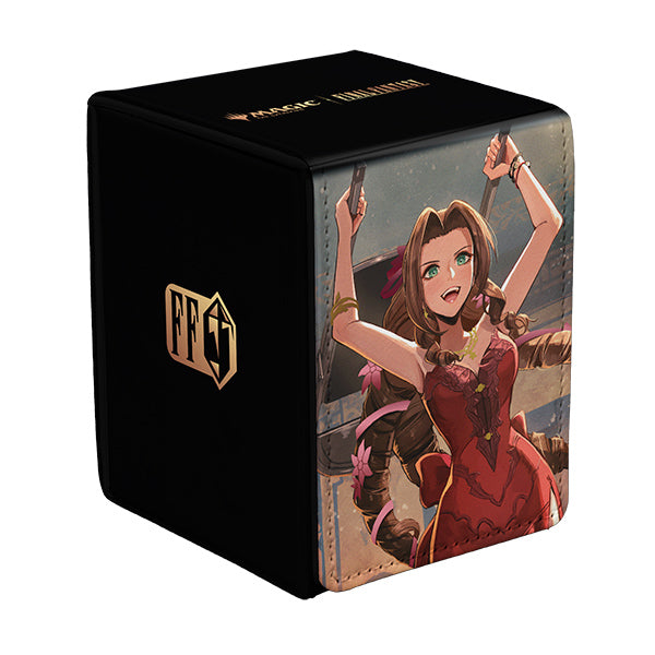 Deckbox: Alcove Flip 100+ MTG- Final Fantasy- Aerith Gainsborough