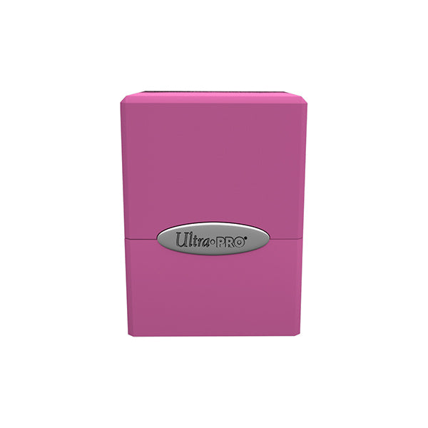 Deckbox: Satin Cube 100+ Solid- Pink, Hot