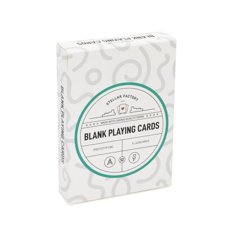 Blank Playing Cards - For Game Design and Flashcards