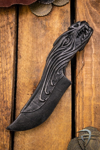 Dragon LARP Black Throwing Knife