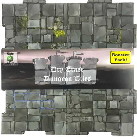 Dry-Erase Dungeon Tiles, Graystone, Booster Pack