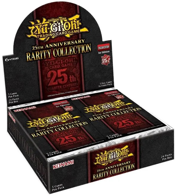 Yu-Gi-Oh! 25th Anniversary Rarity Collection Booster Display