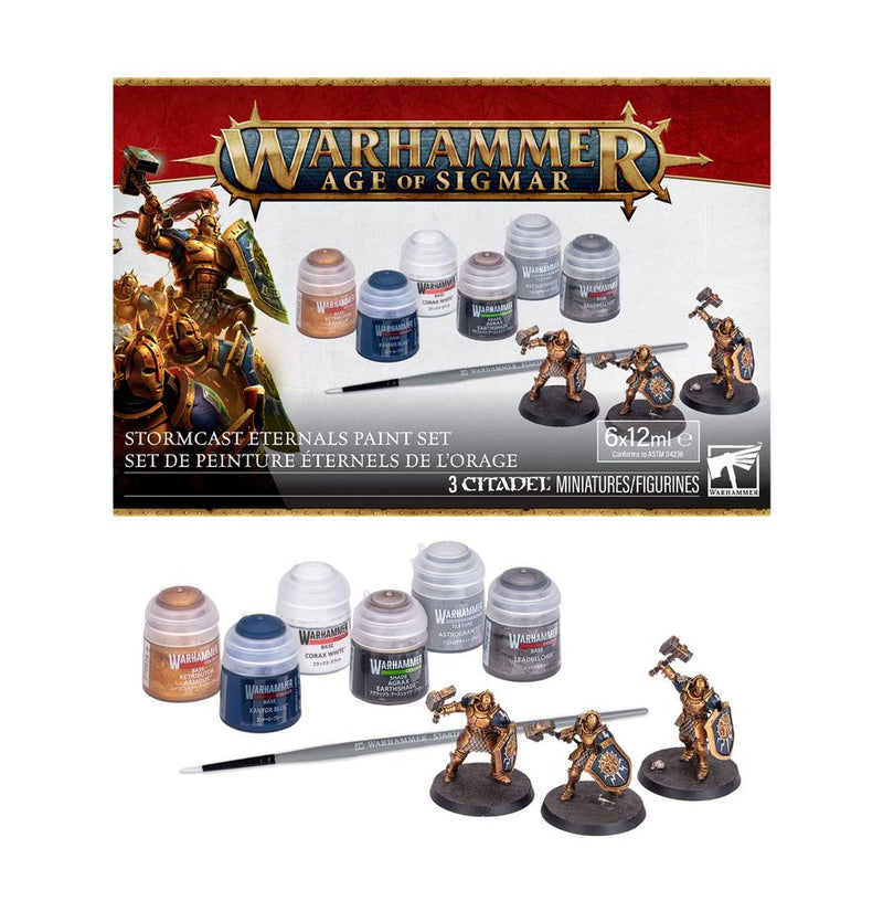 Warhammer Age of Sigmar: Stormcast Eternals Paint Set
