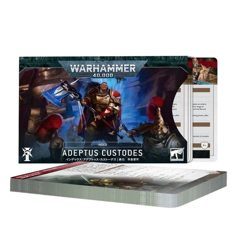 Warhammer 40,000 Adeptus Custodes Index