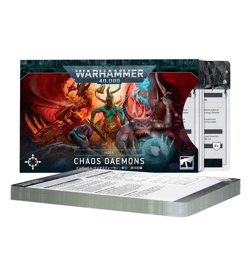 Warhammer 40,000 Chaos Daemons Index