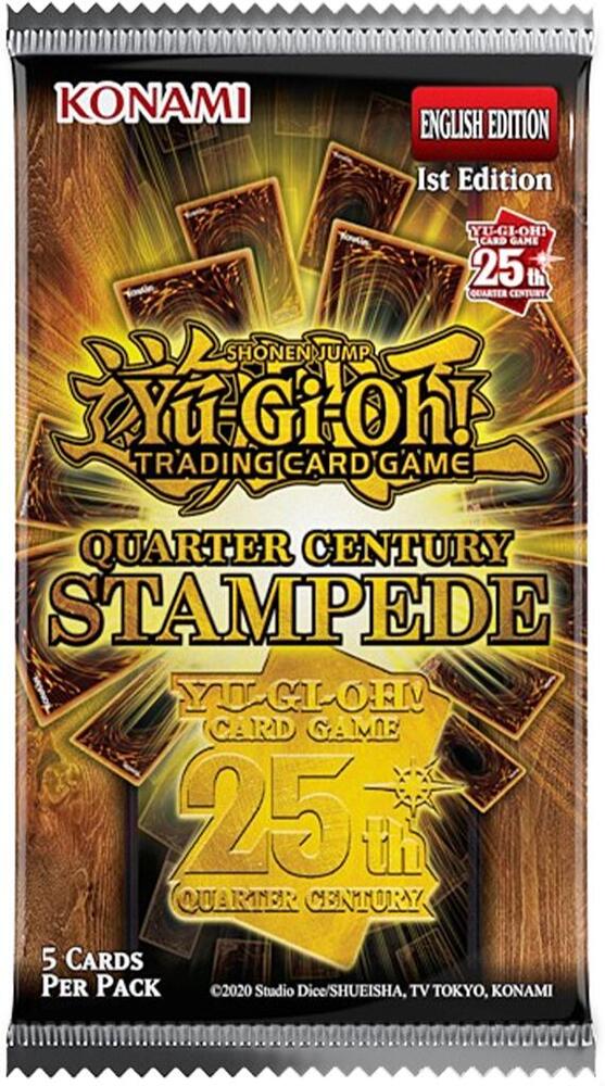 Yugioh: Quarter Century Stampede Booster Pack