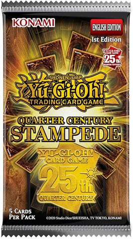 Yugioh: Quarter Century Stampede Booster Pack