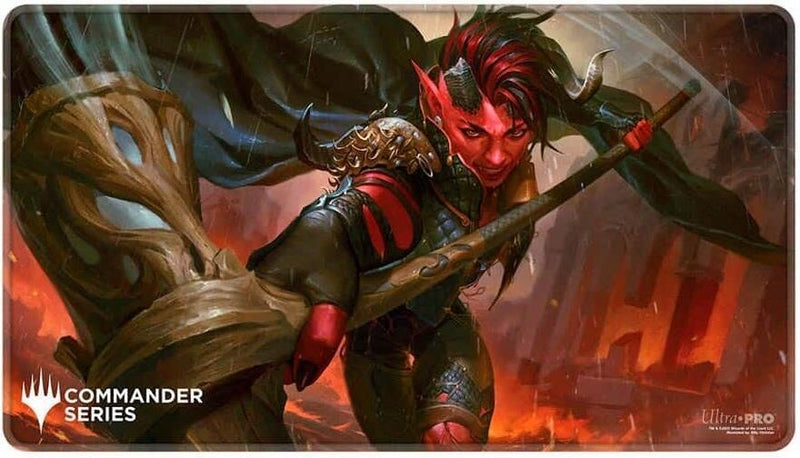 Commander Series 7 Stitched Edge Playmat - Karlach