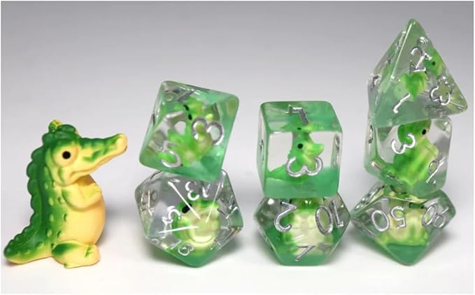 RPG Plastic Dice Sets: Foam Brain Games