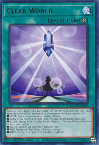 Clear World [MZTM-EN098] Rare