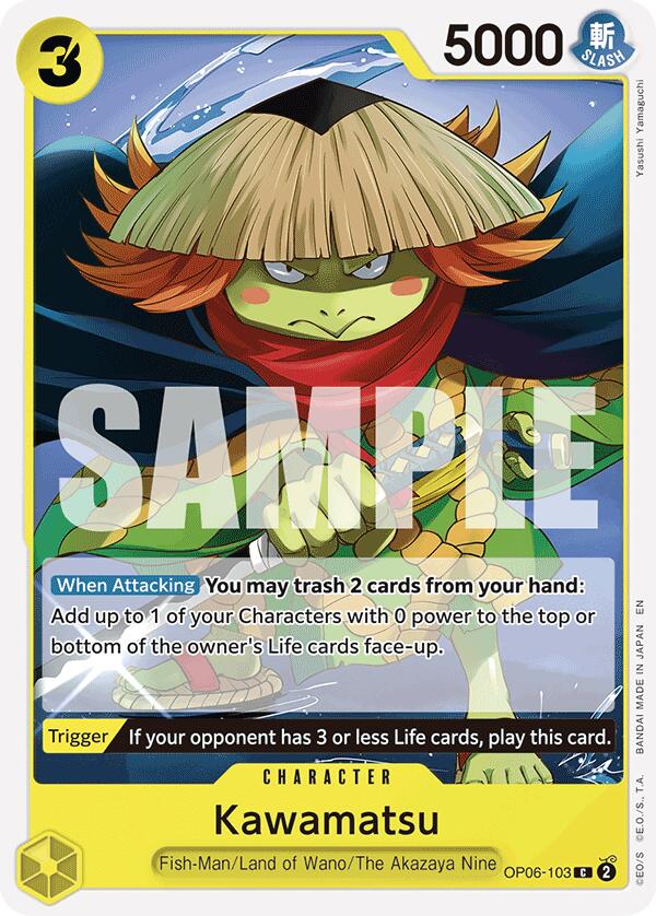 Kawamatsu (Reprint) [Starter Deck: GREEN/YELLOW Yamato]