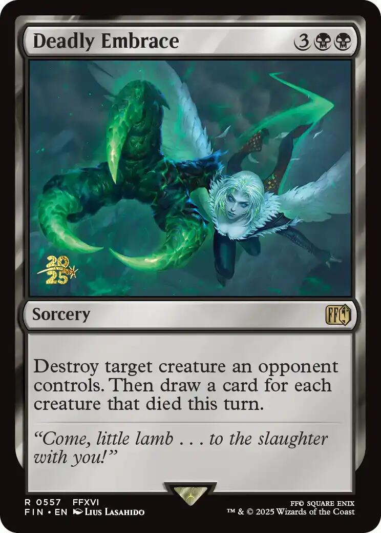 Deadly Embrace [FINAL FANTASY Prerelease Promo]