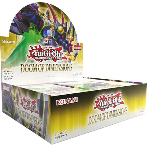 Yu-Gi-Oh: Doom of Dimensions Booster Display