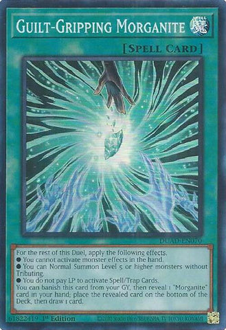 Guilt-Gripping Morganite [DUAD-EN070] Super Rare